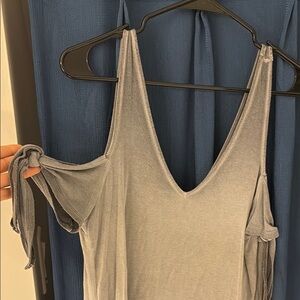 Elegant Grey Women's Top